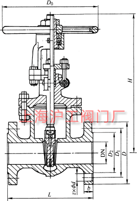 Z41HZ41Y  150(Lb)~600(Lb) ШʽlyҪμY(ji)(gu)ߴʾD