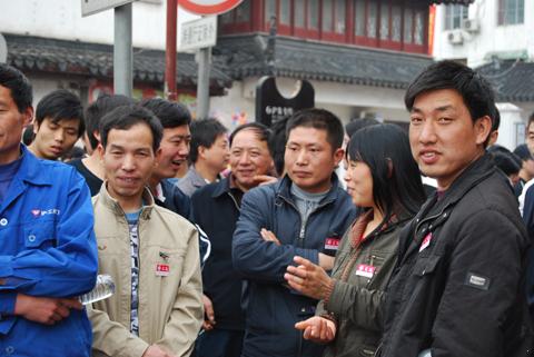 上海滬工閥門(mén)廠古鎮(zhèn)朱家角戶(hù)外旅游(圖4)