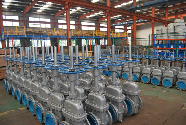 我廠為寧夏中石化分公司供應(yīng)的平板閘閥 圖2