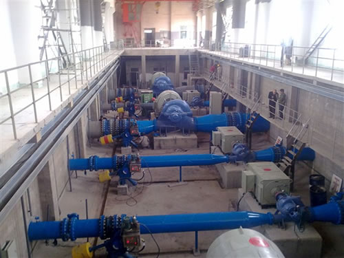 內(nèi)蒙古孿井灘二號泵站