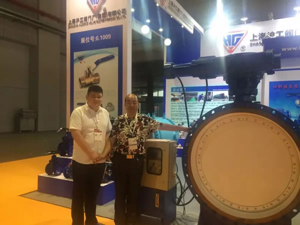 上海滬工閥門(mén)廠參加第五屆 FLOWEX CHINA 上海國(guó)際泵管閥展 圖3